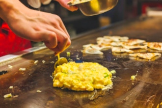 Japanese Street Food: Okonomiyaki
